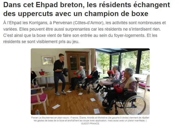 boxe ehpad bretagne